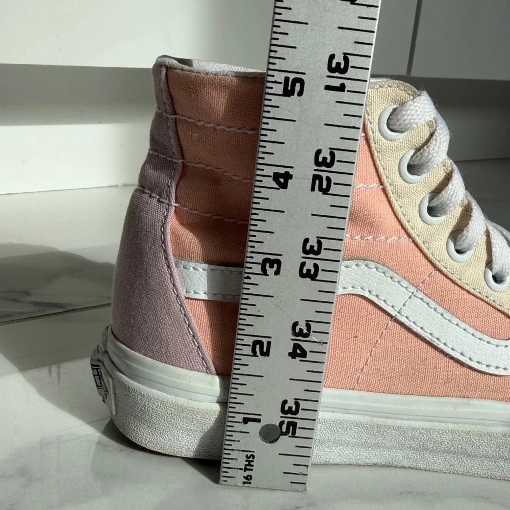 Vans Sk8-Hi Tapered Pastel Block Lace Up Shoes High Top Sneakers Women’s Size 7